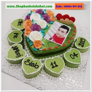 Bánh Sinh Nhật Trà Xanh - VL97
